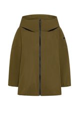Parka da donna RRD con cappuccio over fit fronte