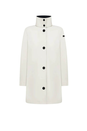 Parka da donna RRD in tessuto tecnico con logo al braccio fronte