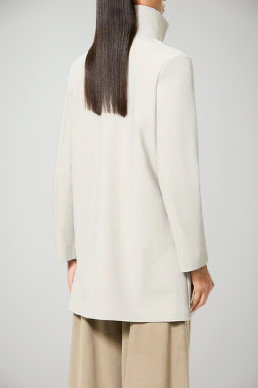 Parka da donna RRD in tessuto tecnico con logo al braccio retro