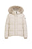 RRD Piumino Donna Fly Tubic 18 Hood Fur / Avorio