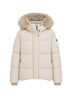 RRD Piumino Donna Fly Tubic 18 Hood Fur / Avorio