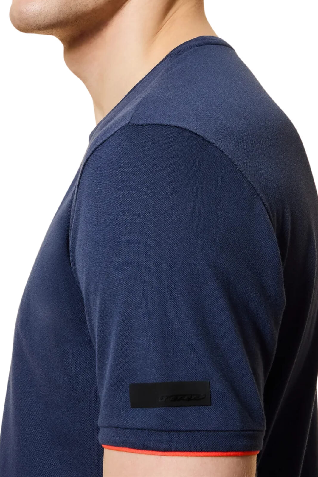 T-shirt da uomo RRD in piquet a maniche corte