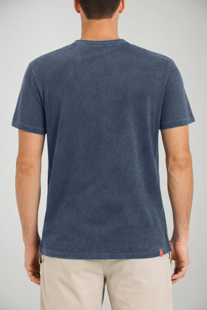 T-shirt da uomo RRD in piquet tecnico a maniche corte