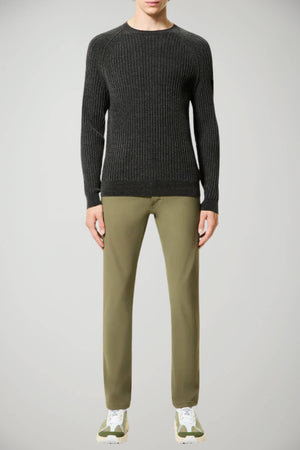 Maglione da uomo RRD in velluto a girocollo outfit