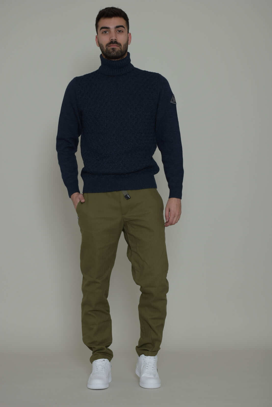 Roy Roger’s Maglia Uomo a collo alto