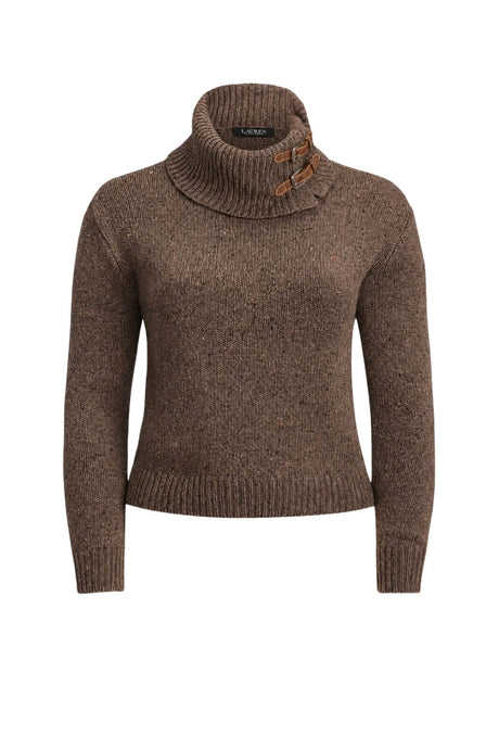 Ralph Lauren Dolcevita Donna Melange con Cinturini al Collo