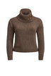 Ralph Lauren Dolcevita Donna Melange con Cinturini al Collo