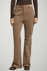 Ralph Lauren Pantaloni Donna di Velluto a Costine