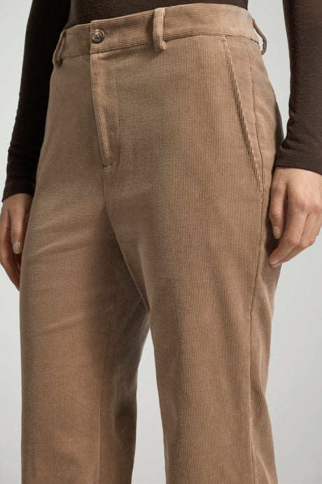Ralph Lauren Pantaloni Donna di Velluto a Costine