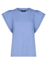 Ralph Lauren T-shirt Donna con Maniche ad Aletta