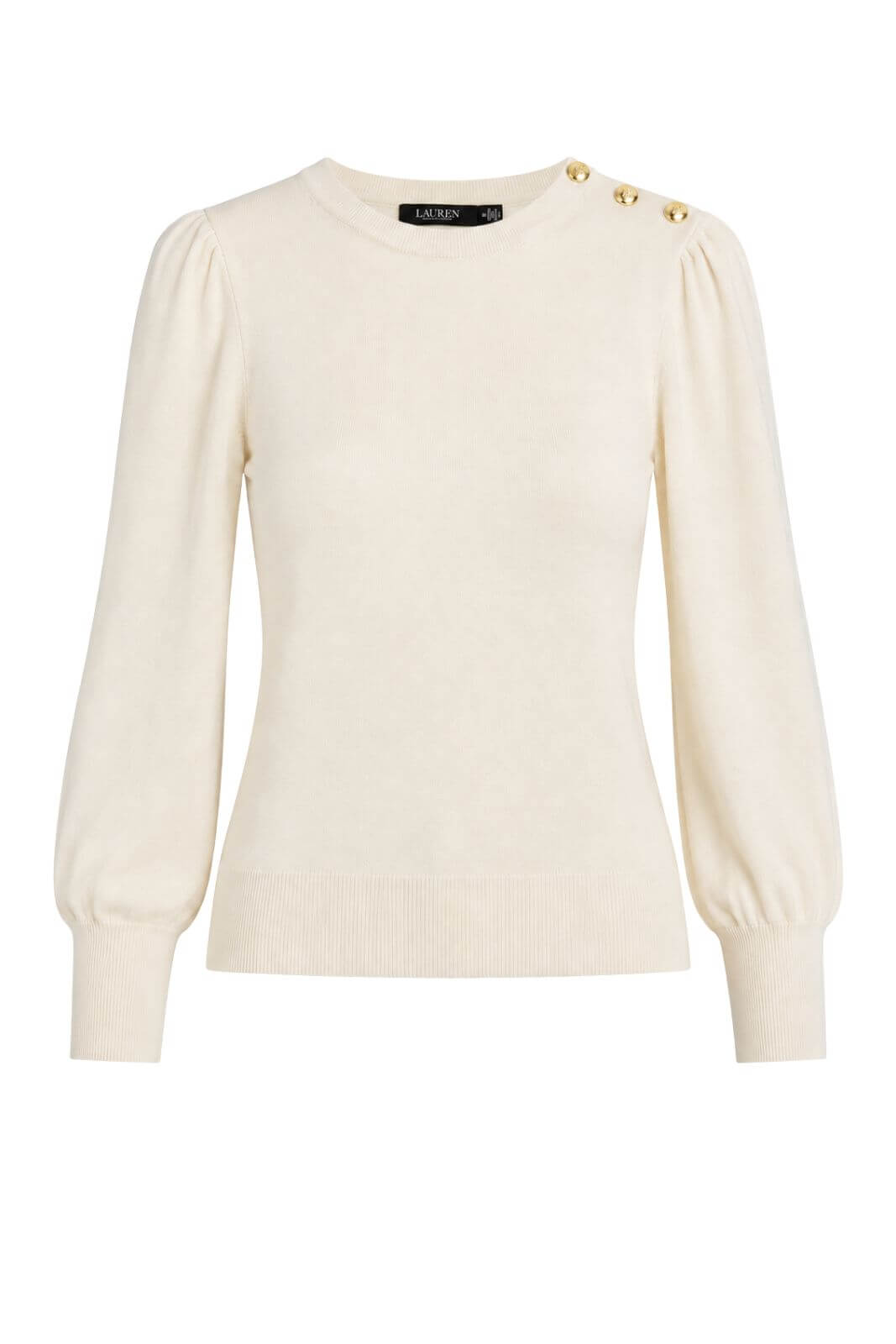 Ralph Lauren Maglia Donna con Bottoni sul Collo