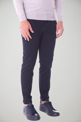 Pantaloni chino da uomo Re Hash in gabardina fronte 1
