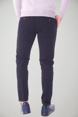 Pantaloni chino da uomo Re Hash in gabardina retro
