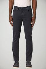 Pantaloni chino da uomo Rubens in gabardina cinque tasche fronte 1