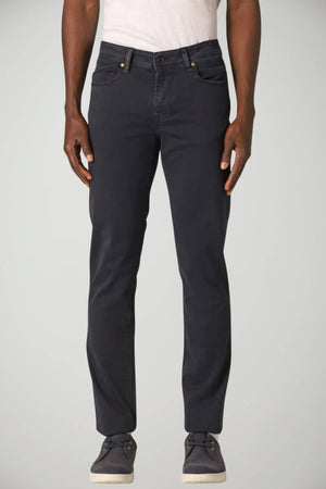 Pantaloni chino da uomo Rubens in gabardina cinque tasche fronte 1
