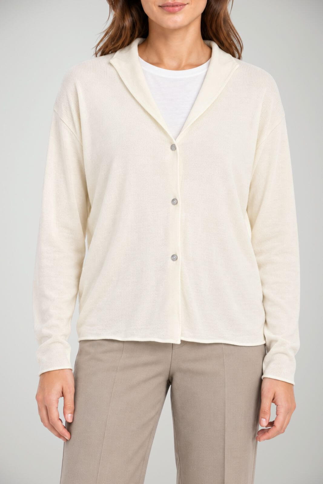 Rita Row Cardigan Donna a Costine