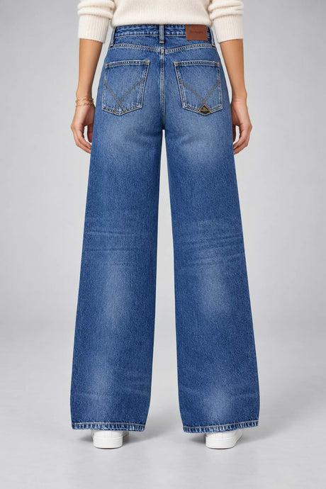 Roy Rogers Jeans Donna Wide Leg Mary Pickford