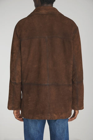 Roy Roger’s giacca uomo PEACOAT IN SUEDE EFFETTO VINTAGE