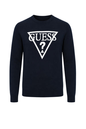 Guess Maglia Uomo logo jacquard