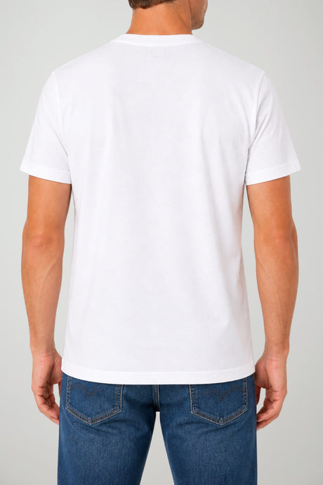 Roy Roger’s T-shirt Uomo in Jersey / Bianco