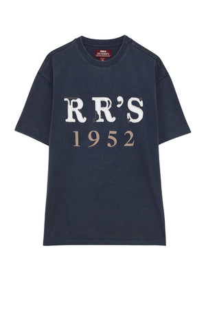 Roy Roger’s T-shirt Uomo in jersey con patch / Navy
