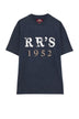 Roy Roger’s T-shirt Uomo in jersey con patch / Navy