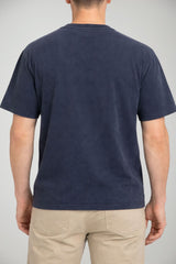 Roy Roger’s T-shirt Uomo in jersey con patch / Navy