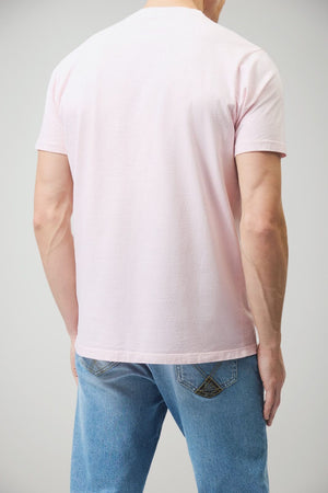 Roy Roger’s T-shirt Uomo in jersey regular fit / Rosa