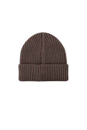 Roy Rogers Cappello a coste con patch / Marrone