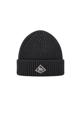Roy Rogers Cappello a coste con patch / Nero
