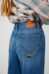 Roy Rogers Jeans Donna Flare in Misto Cotone Marta Kir Royal