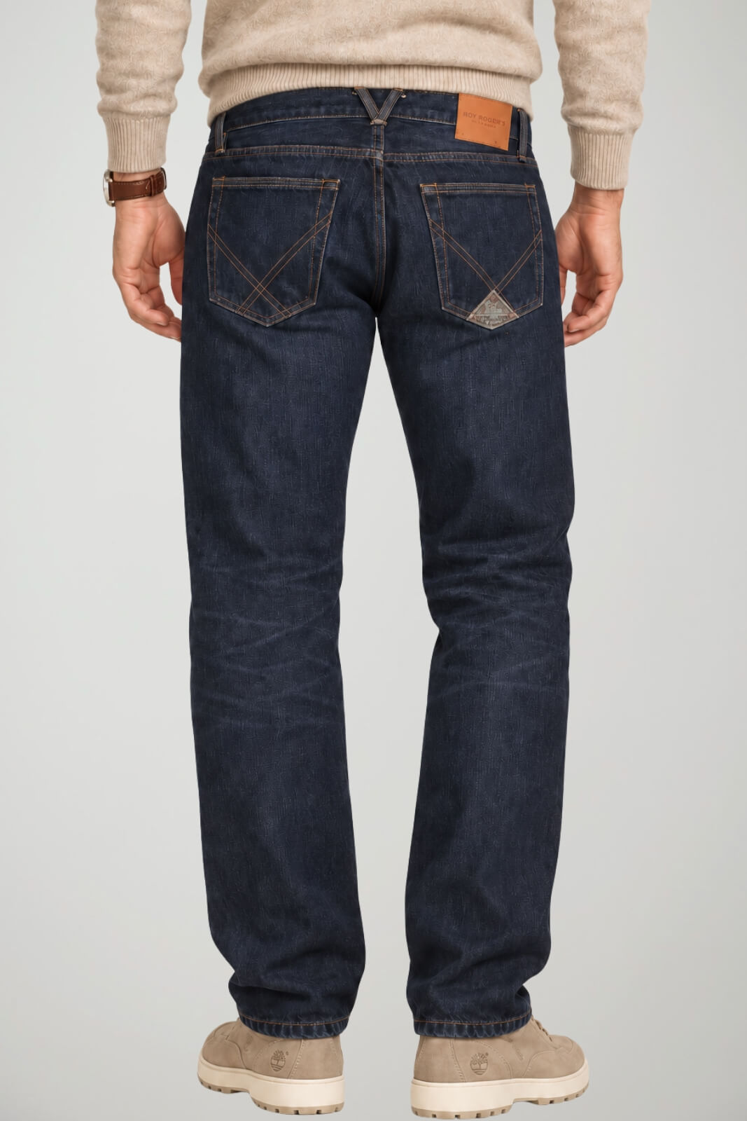 Roy Rogers Jeans Uomo Cult Wide Re-Search