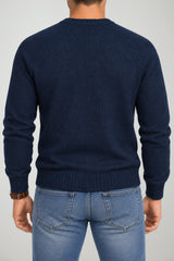 Roy Rogers Maglia Uomo in lana merino / Blu