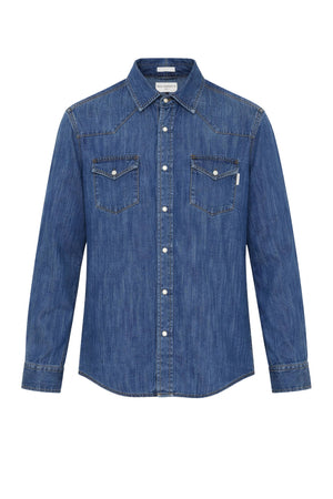 Camicia overshirt in denim da uomo Roy Roger's