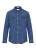 Camicia overshirt in denim da uomo Roy Roger's