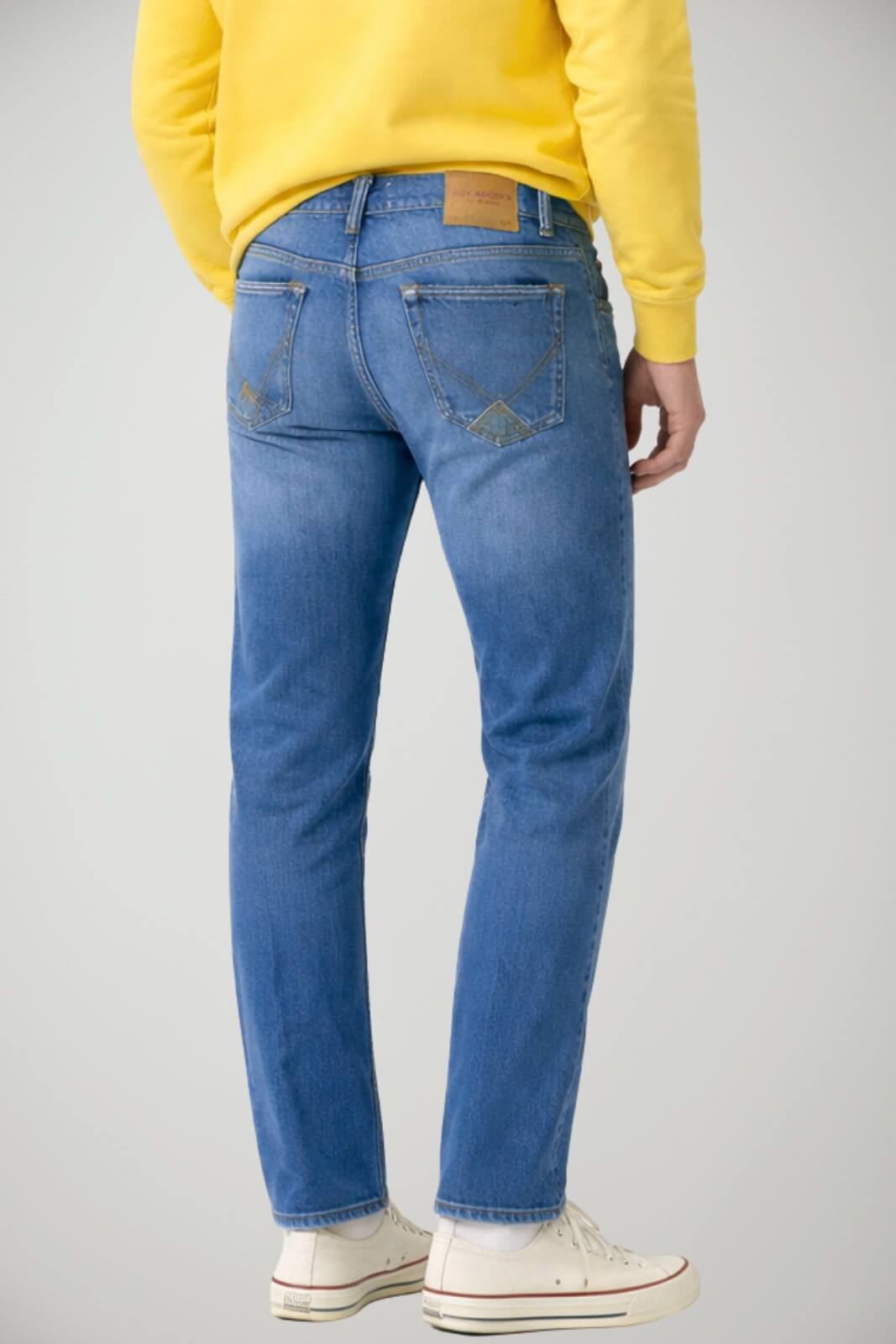 Jeans da uomo Roy Roger's cinque tasche carrot fit