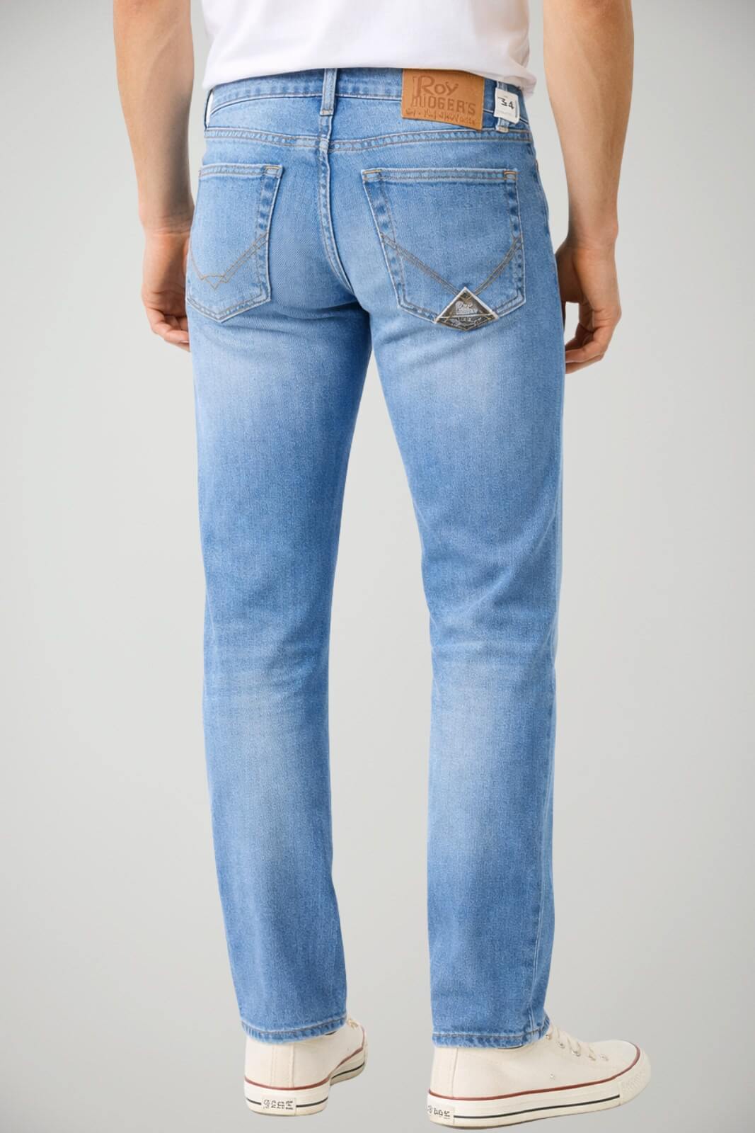 Jeans da uomo Roy Roger's cinque tasche slim fit