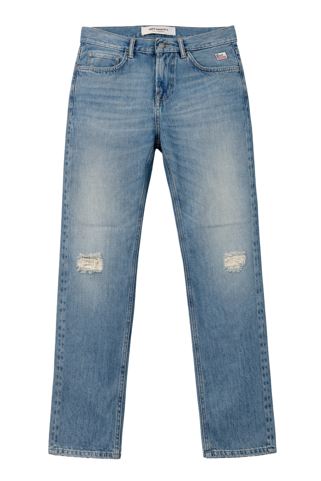 Jeans da uomo Roy Rogers dal lavaggio chiaro effetto used