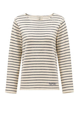 Roy Rogers Maglia Donna Rigata con toppe