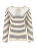 Roy Rogers Maglia Donna Rigata con toppe