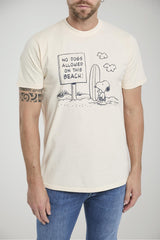 T-shirt da uomo Roy Rogers a maniche corte con stampa