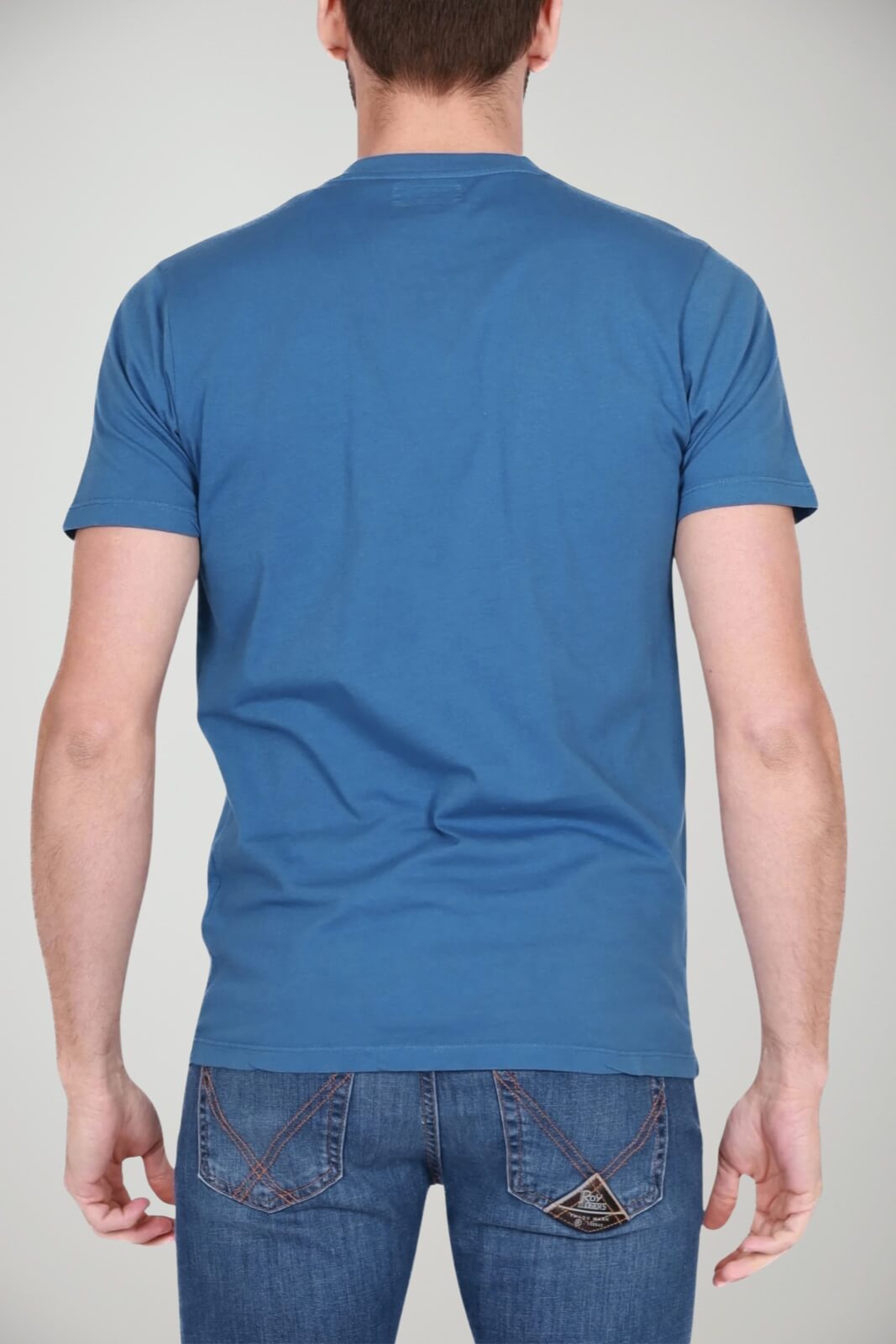 T-shirt da uomo Roy Rogers a maniche corte con stampa