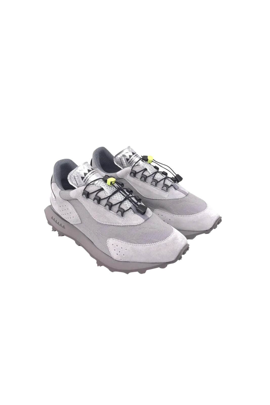 Sneakers da uomo Run of in suede e tessuto tecnico 