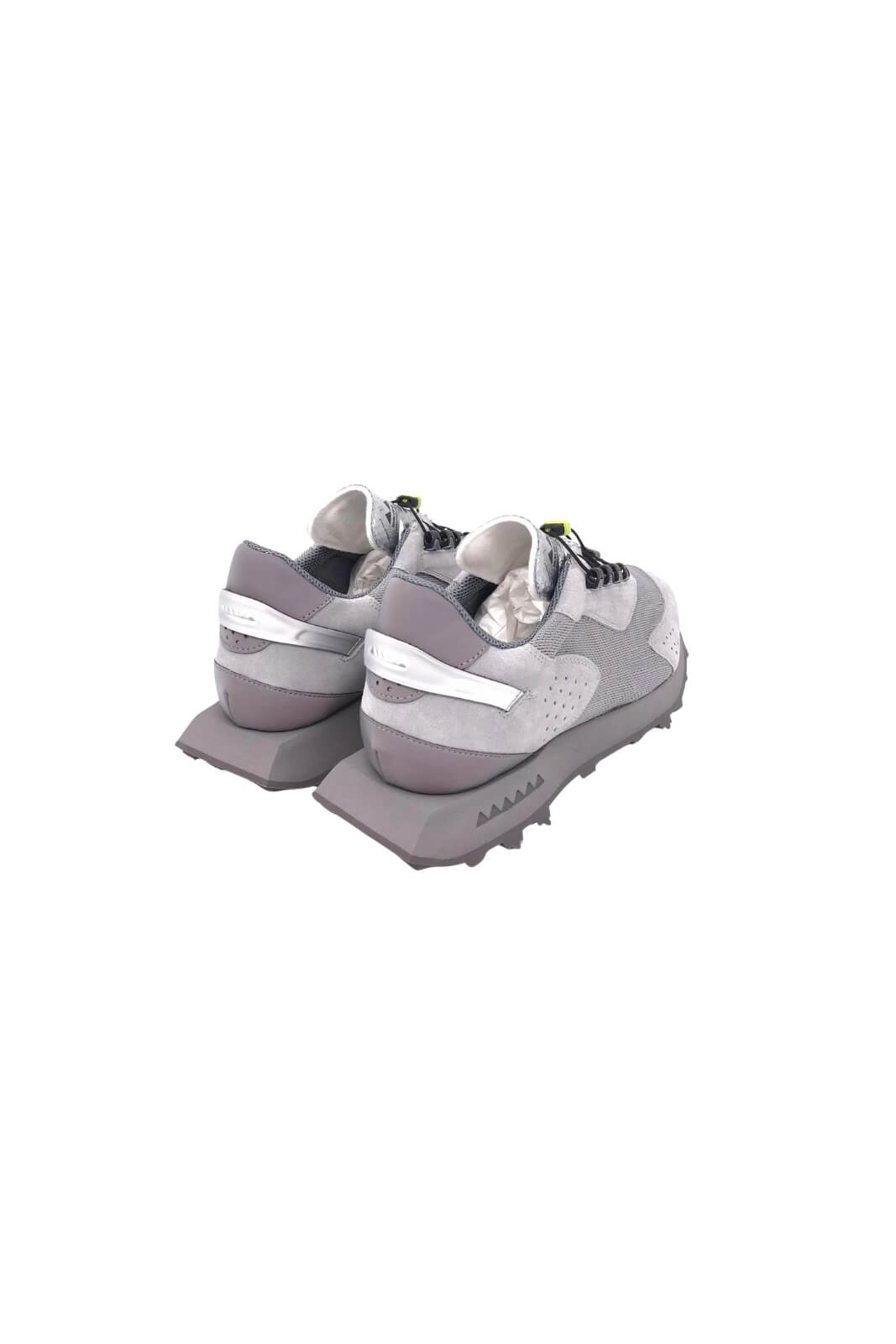 Sneakers da uomo Run of in suede e tessuto tecnico 