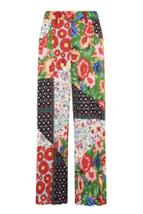Pantalones palazzo para mujer con efecto plisado de High Everyday Couture