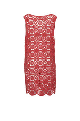 Malìparmi Women's Sleeveless Crochet Sweater