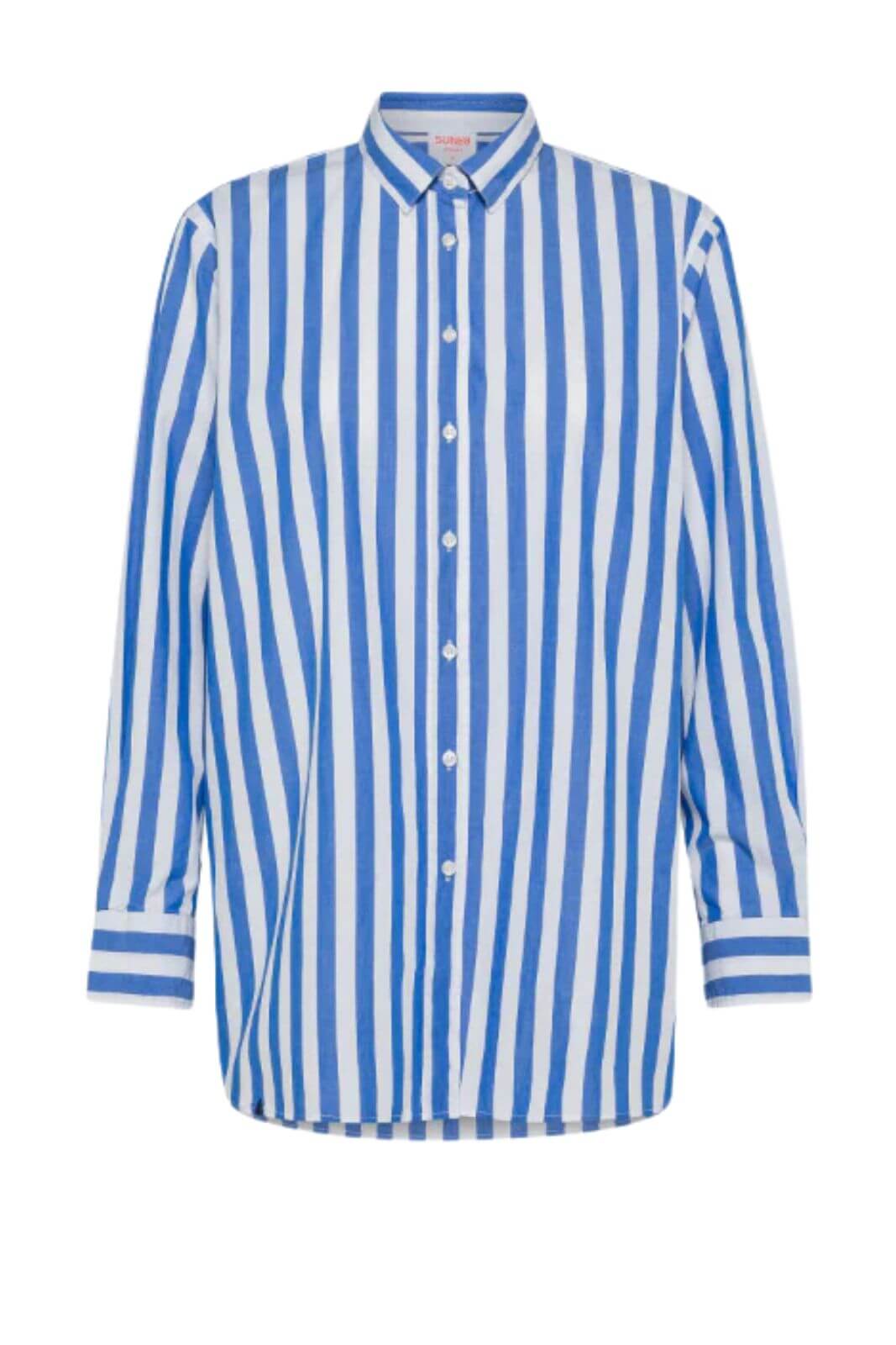 Sun68 Shirt Donna Oversize Stripes