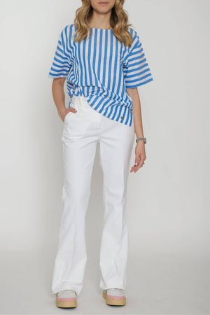 Sun68 Women's Oversize Stripes T-shirt