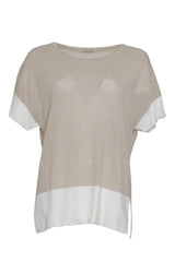 Kangra Women's over-fit linen T-shirt