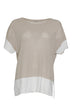 Kangra Women's over-fit linen T-shirt